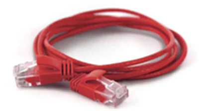 WANTEC 7270, 0,5 m, Cat6a, U/UTP (UTP), RJ-45, RJ-45, Rot