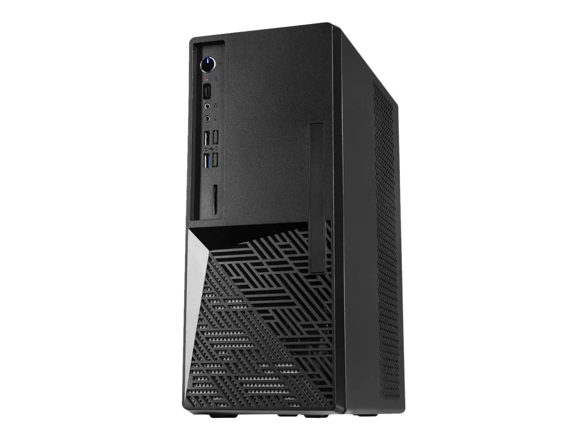 Inter-Tech S-703 - Tower - mini ITX / micro ATX - keine Spannungsversorgung (ATX12V / TFX12V) - USB/Audio