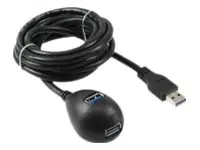 InLine - USB-Verlängerungskabel - USB Typ A (M) zu USB Typ A (W) - USB 3.0 - 3 m - Schwarz InLine - USB-Verlängerungskabel - USB Typ A (M) zu USB Typ A (W) - USB 3.0 - 3 m - Schwarz