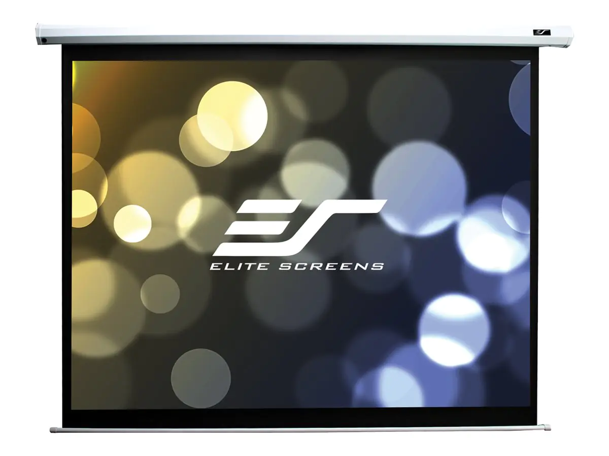 Elite Spectrum Series Electric100V - Leinwand - Deckenmontage möglich, geeignet für Wandmontage - motorisiert - 254 cm (100") - 4:3 - Matte White - weiß