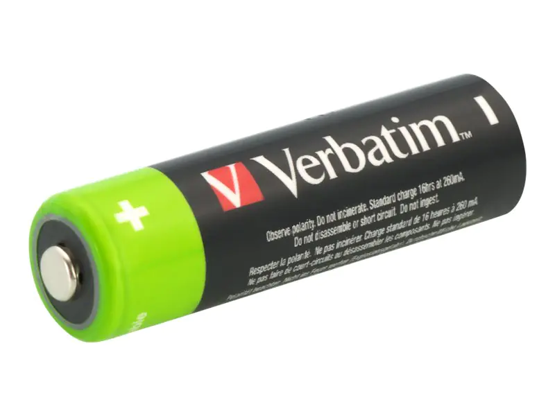 Verbatim Premium - Batterie 4 x AA / HR6 - NiMH - (wiederaufladbar) 49517