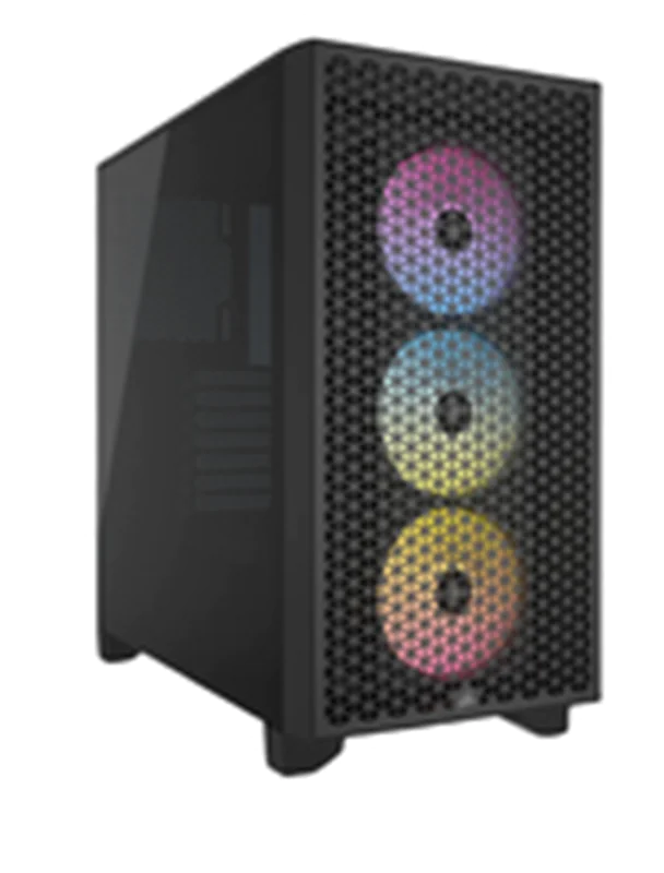 Corsair 3000D RGB AIRFLOW - Mid tower - E-ATX - Seitenteil mit Fenster (gehärtetes Glas) CC-9011255-WW