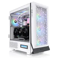 Thermaltake Ceres 500 TG ARGB Snow - Mid tower - E-ATX - Seitenteil mit Fenster (gehärtetes Glas) - keine Spannungsversorgung (PS/2) - weiß - USB/Audio