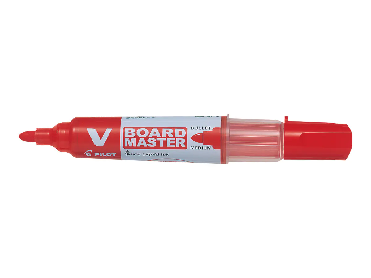 PILOT Whiteboardmarker V BOARDMASTER BEGREEN 5080702 rot