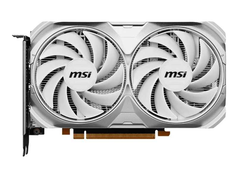 MSI GeForce RTX 4060 VENTUS 2X WHITE 8G OC - Grafikkarten - GeForce RTX 4060 - 8 GB GDDR6 - PCIe 4.0 x8 - HDMI, DisplayPort - weiß