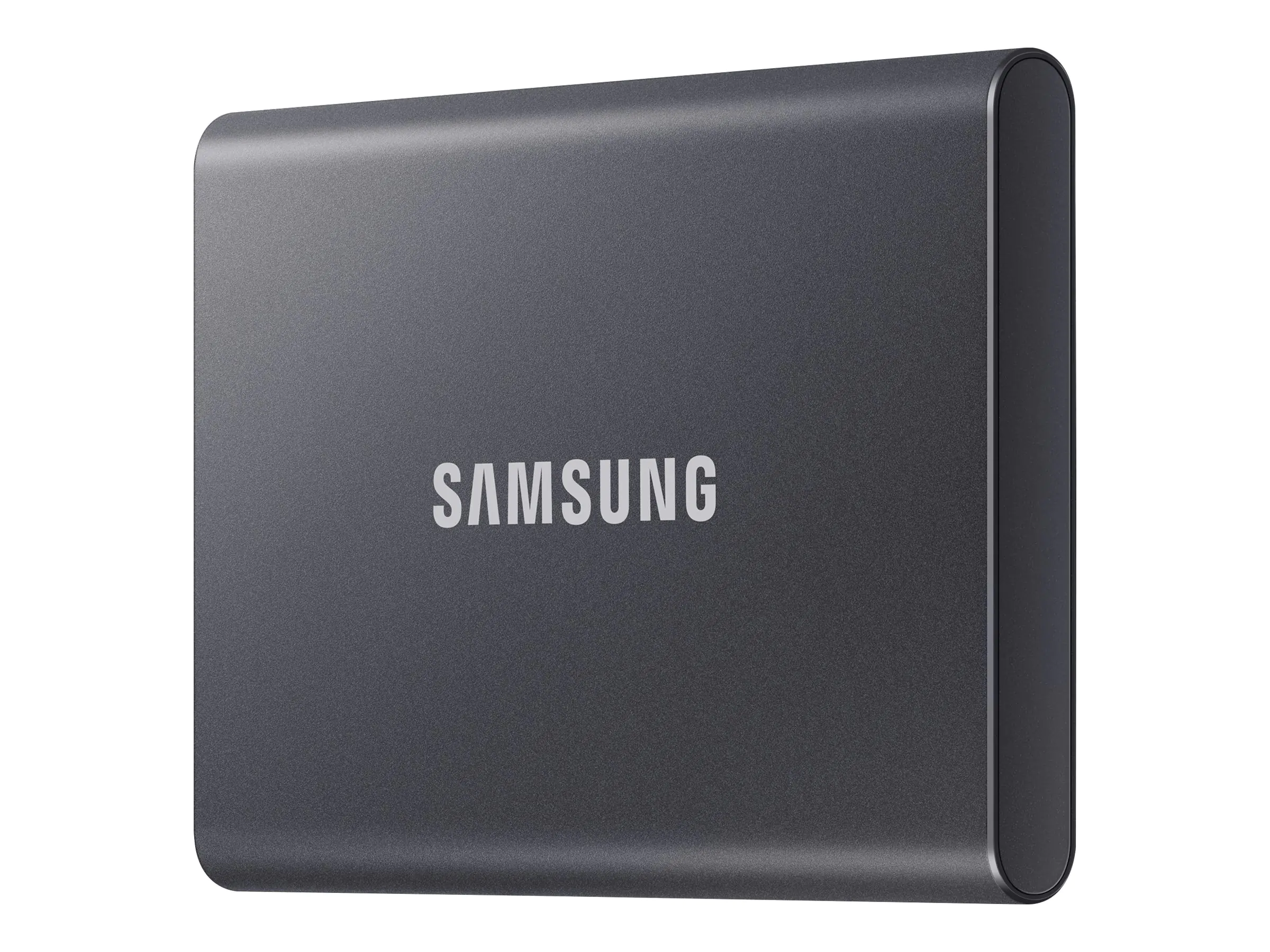 Samsung T7 MU-PC2T0T - SSD - verschlüsselt - 2 TB - extern (tragbar) - USB 3.2 Gen 2 (USB-C Steckverbinder) - 256-Bit-AES - Titan Gray Samsung T7 MU-PC2T0T - SSD - verschlüsselt - 2 TB - extern (tragbar) - USB 3.2 Gen 2 (USB-C Steckverbinder) - 256-Bit-AES - Titan Gray