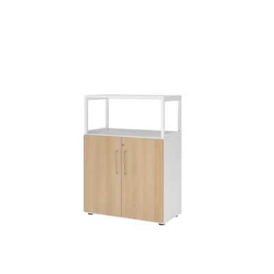 Hammerbacher Regalschrank FlexWall 800 x 1.100 x 417 mm (B x H x T) Flügeltür ohne Rollen Holz Hammerbacher Regalschrank FlexWall 800 x 1.100 x 417 mm (B x H x T) Flügeltür ohne Rollen Holz