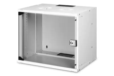 Digitus SOHO PRO Series - Schrank Netzwerkschrank - geeignet für Wandmontage - RAL 7035, Hellgrau - 9U - 48.3 cm (19") Digitus SOHO PRO Series - Schrank Netzwerkschrank - geeignet für Wandmontage - RAL 7035, Hellgrau - 9U - 48.3 cm (19")