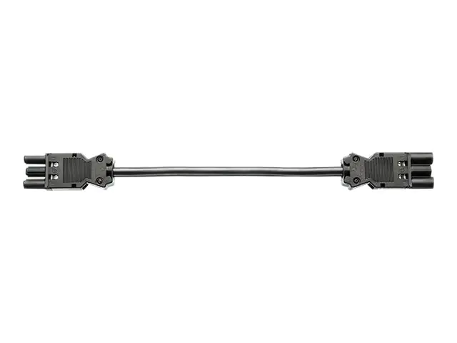 Bachmann - Spannungsversorgungs-Verlängerungskabel - GST18 (W) bis GST18 (M) - 5 m - Schwarz Bachmann - Spannungsversorgungs-Verlängerungskabel - GST18 (W) bis GST18 (M) - 5 m - Schwarz