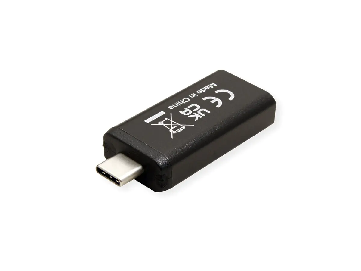 ROTRONIC-SECOMP VALUE - Videoadapter - USB-C männlich zu HDMI weiblich - Schwarz - Unterstützung für 4K60Hz (3840 x 2160) 12.99.3227