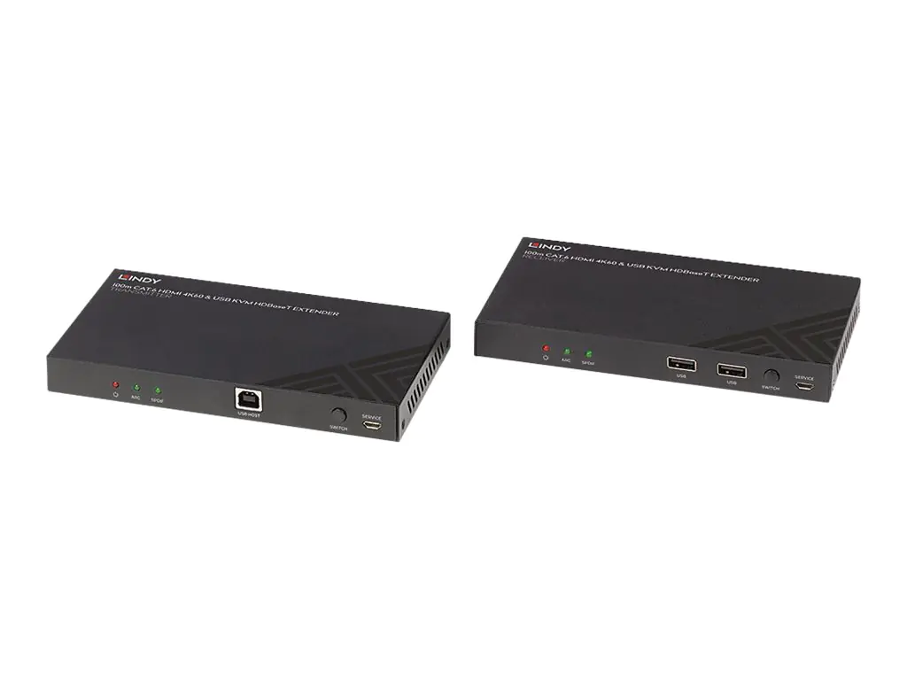 LINDY - Sender und Empfänger - Video-, Audio-, Infrarot- und serielle Erweiterung - HDMI, HDBaseT - über CAT 6 - bis zu 100 m