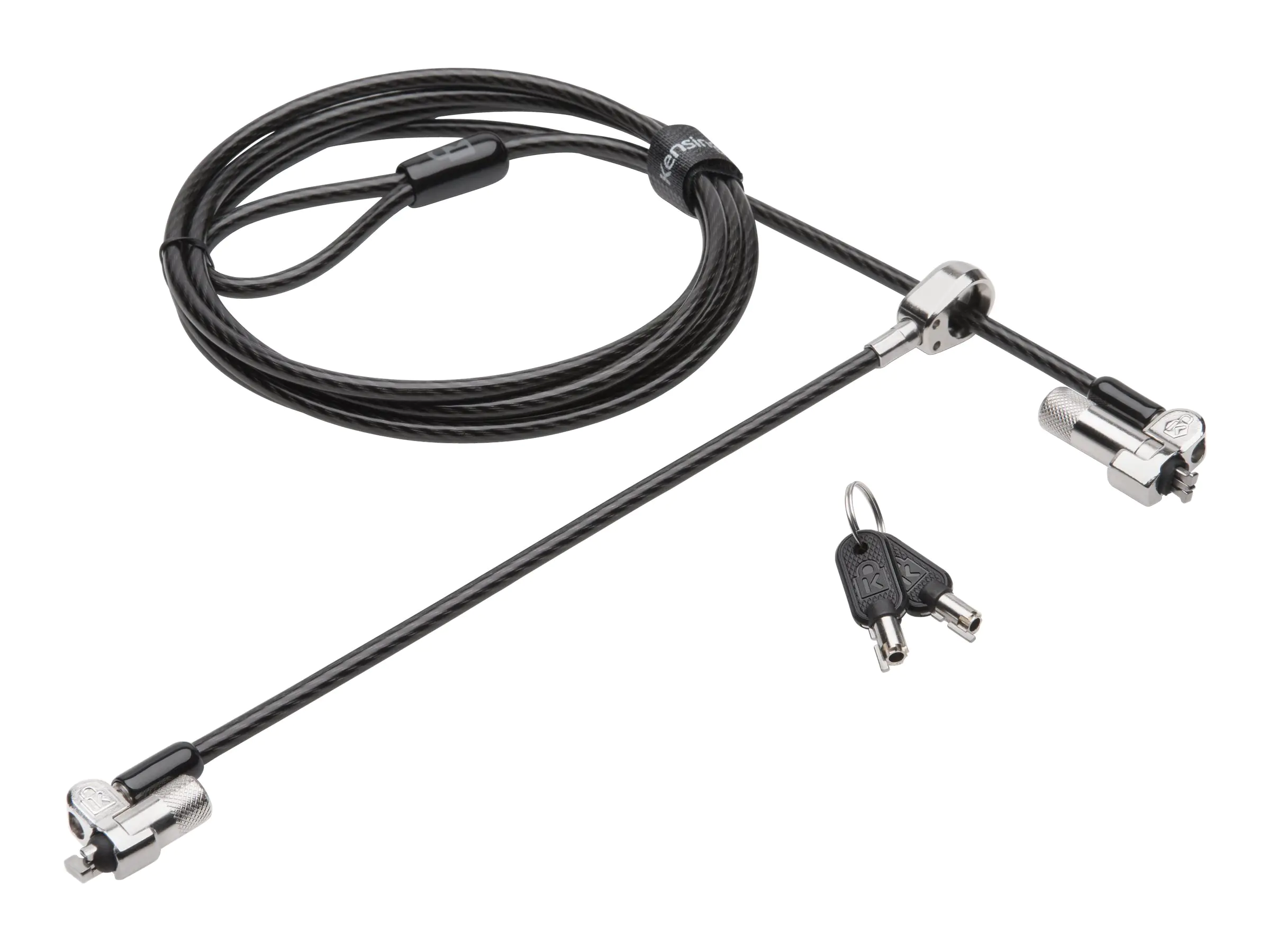 Kensington NanoSaver Keyed Twin - Sicherheitskabel K64448WW