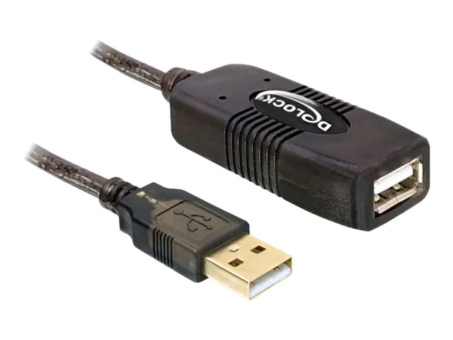 Delock USB Cable - USB-Verlängerungskabel - USB (M) zu USB (W) - USB 2.0 - 15 m - aktiv Delock USB Cable - USB-Verlängerungskabel - USB (M) zu USB (W) - USB 2.0 - 15 m - aktiv