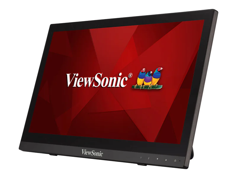 ViewSonic TD1630-3, 39,6 cm (15.6"), 1366 x 768 Pixel, HD, LCD, 12 ms, Schwarz