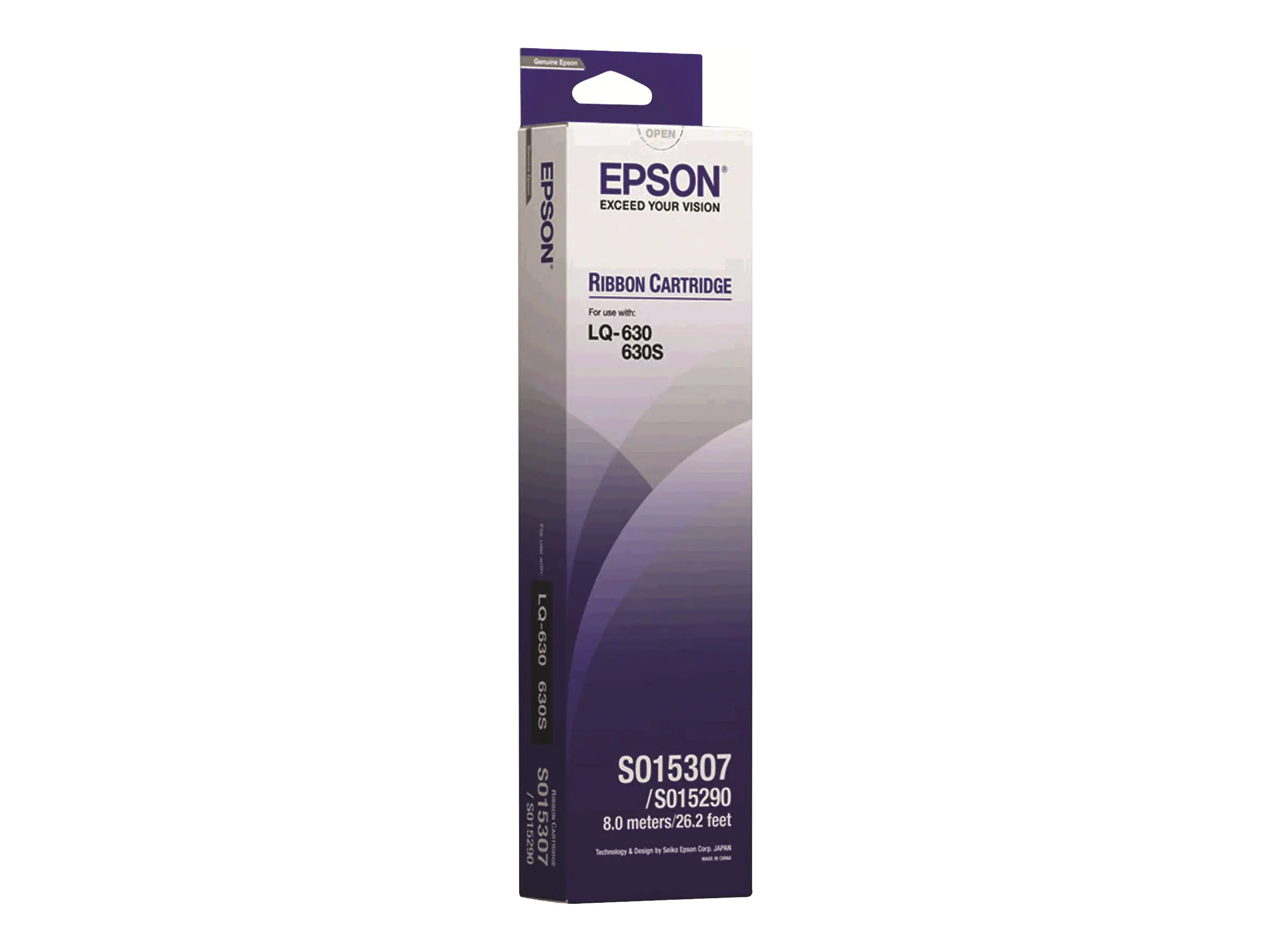 Epson Farbband C13S015307 Nylon schwarz 2 Mio Zeichen Epson Farbband C13S015307 Nylon schwarz 2 Mio Zeichen