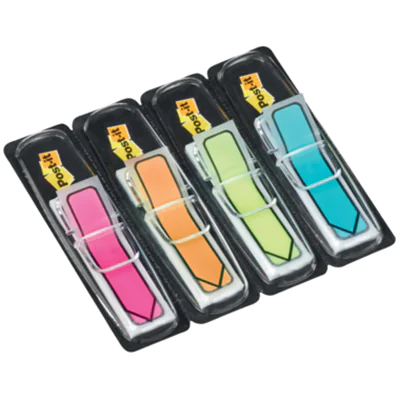 Post-it Haftstreifen Index Pfeile 684ARR4 24Blatt sortiert 4 St./Pack Post-it Haftstreifen Index Pfeile 684ARR4 24Blatt sortiert 4 St./Pack