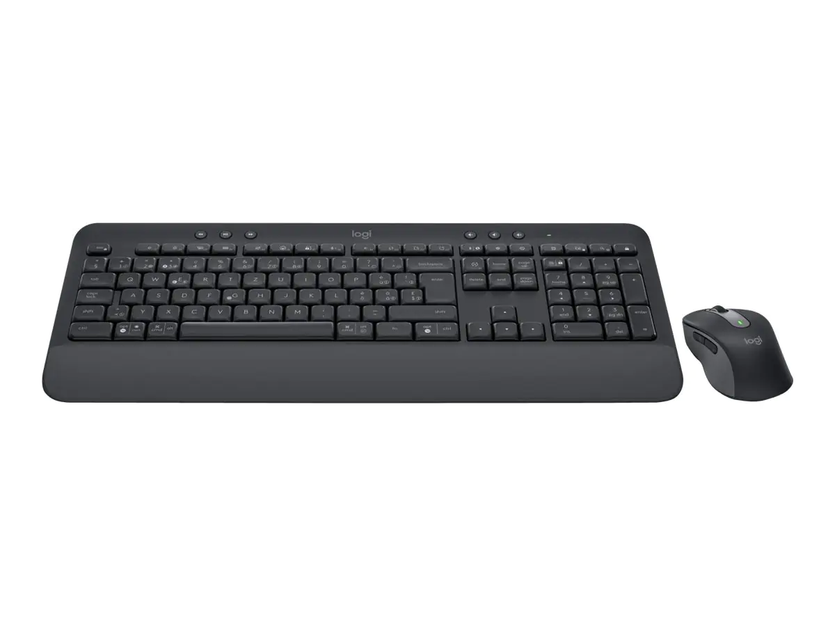Logitech Signature MK650 Combo for Business - Tastatur-und-Maus-Set - kabellos - Bluetooth LE - AZERTY - Belgien - Off-White