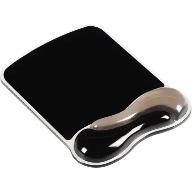 Kensington Duo Gel Mouse Wristrest Wave - Mauspad mit Handgelenkpolsterkissen - Two-Tone Graphite Kensington Duo Gel Mouse Wristrest Wave - Mauspad mit Handgelenkpolsterkissen - Two-Tone Graphite