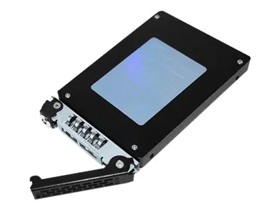 Icy Dock EZ Slide Micro Tray MB996TK-B - Träger für Speicherlaufwerk (Caddy) mit schlüsselfreies Klammernverriegelungssystem - 2.5" (6.4 cm)