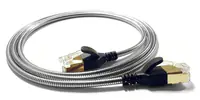 WANTEC 7609, 0,3 m, Cat6a, F/UTP (FTP), RJ-45, RJ-45, Silber