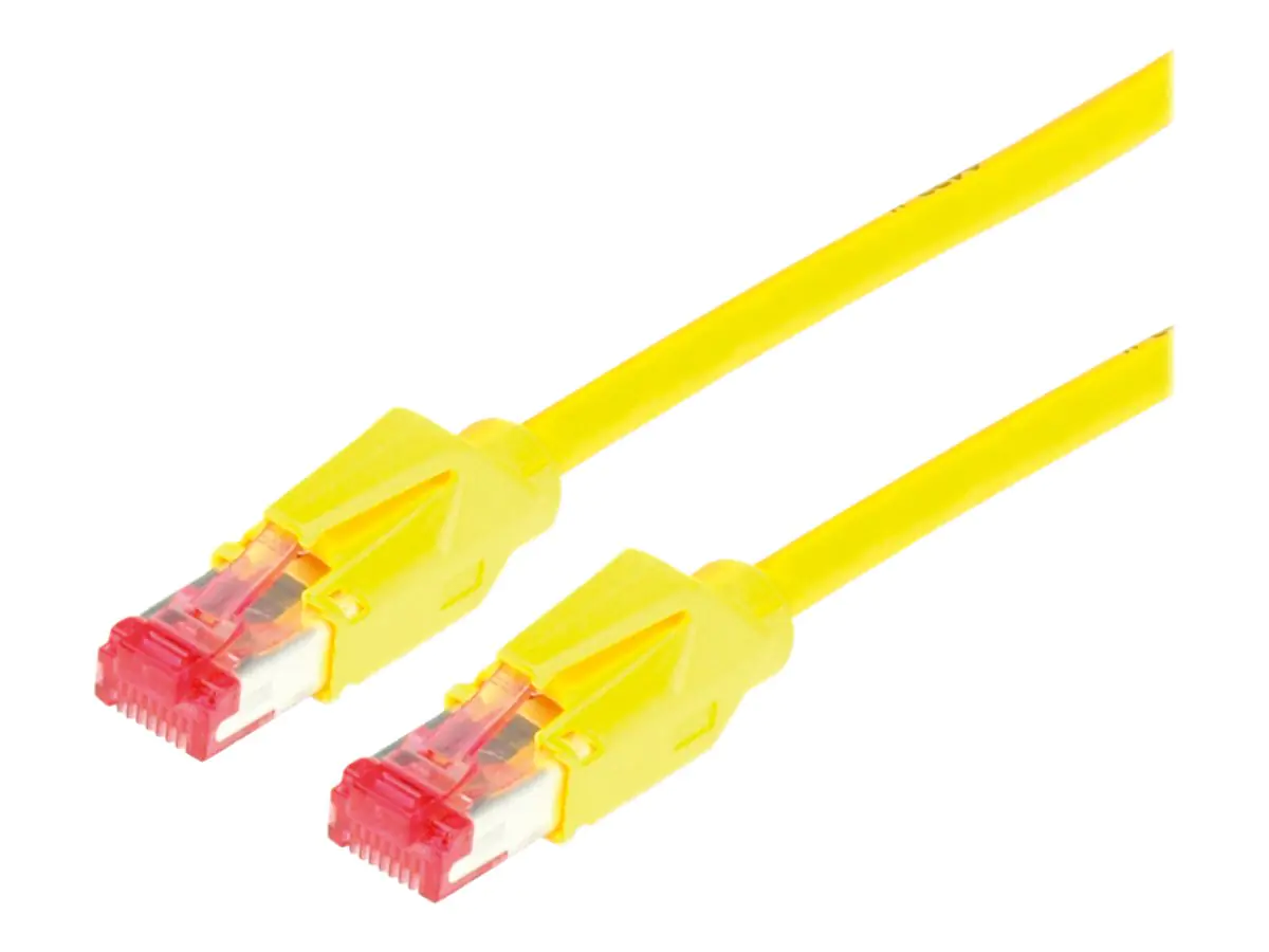Secomp DRAKA UC400 S27 - Patch-Kabel - RJ-45 (M) zu RJ-45 (M) - 10 m - FTP - CAT 6 - halogenfrei - Gelb