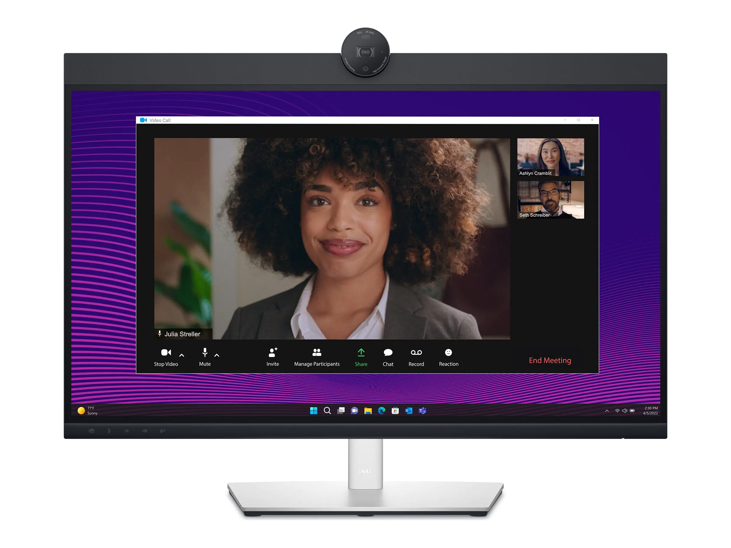 Dell 27 Video Conferencing Monitor P2724DEB - LED-Monitor - 68.6 cm (27") - 2560 x 1440 QHD @ 60 Hz - IPS - 350 cd/m² - 1000:1 - 5 ms - HDMI, DisplayPort, USB-C - Lautsprecher - BTO - mit 3 Jahre erweiterte Basisaustauschgewährleistung Dell 27 Video Conferencing Monitor P2724DEB - LED-Monitor - 68.6 cm (27") - 2560 x 1440 QHD @ 60 Hz - IPS - 350 cd/m² - 1000:1 - 5 ms - HDMI, DisplayPort, USB-C - Lautsprecher - BTO - mit 3 Jahre erweiterte Basisaustauschgewährleistung