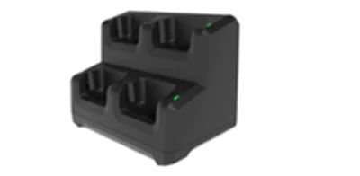 Zebra 4-Slot Charge Only Locking Cradle - Handgerät-Ladeständer CRD-EC5X-4SCOL-01