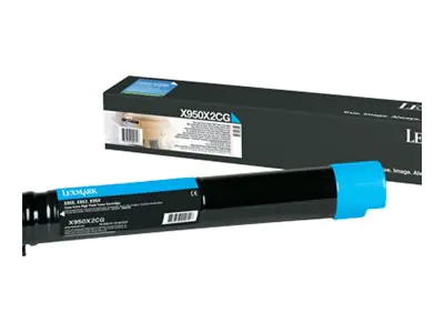 Lexmark Besonders hohe Ergiebigkeit - Cyan X950X2CG