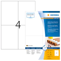 HERMA Etiketten 105x148mm weiß wetterfest A4 LaserCopy Pack 320 Stück - Etiketten/Beschriftungs