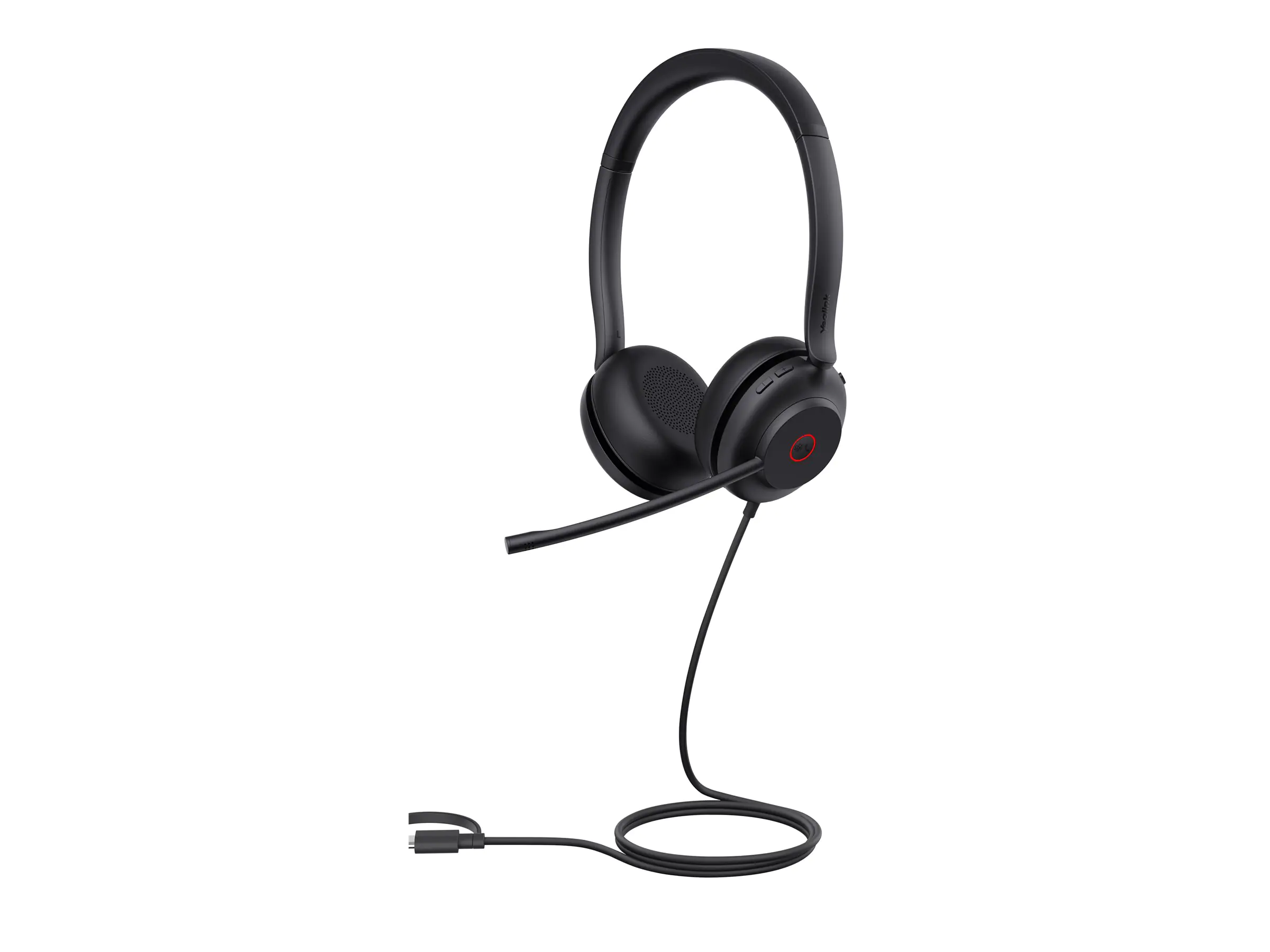 Yealink Headset UH35 Dual Teams USB-C/A - Headset