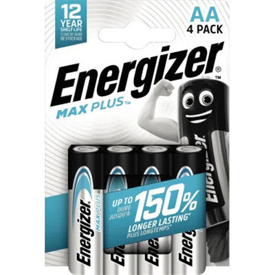 Energizer Batterie Max Plus E303321800 AA LR6 4St. Energizer Batterie Max Plus E303321800 AA LR6 4St.