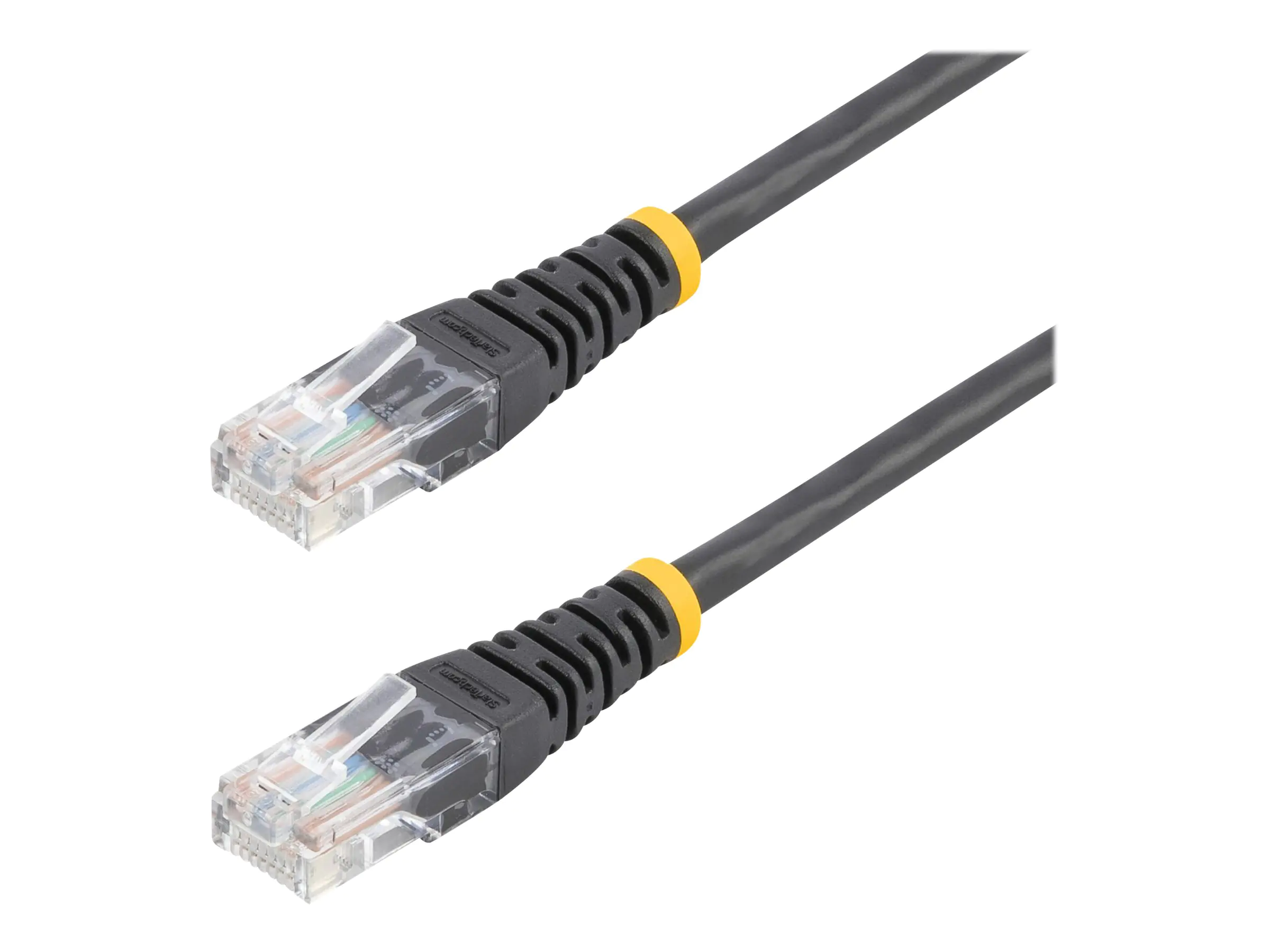 StarTech.com 15m Cat5e RJ45 UTP Patchkabel - Cat 5e Netzwerkkabel - Schwarz - Patch-Kabel - RJ-45 (M) M45PAT15MBK