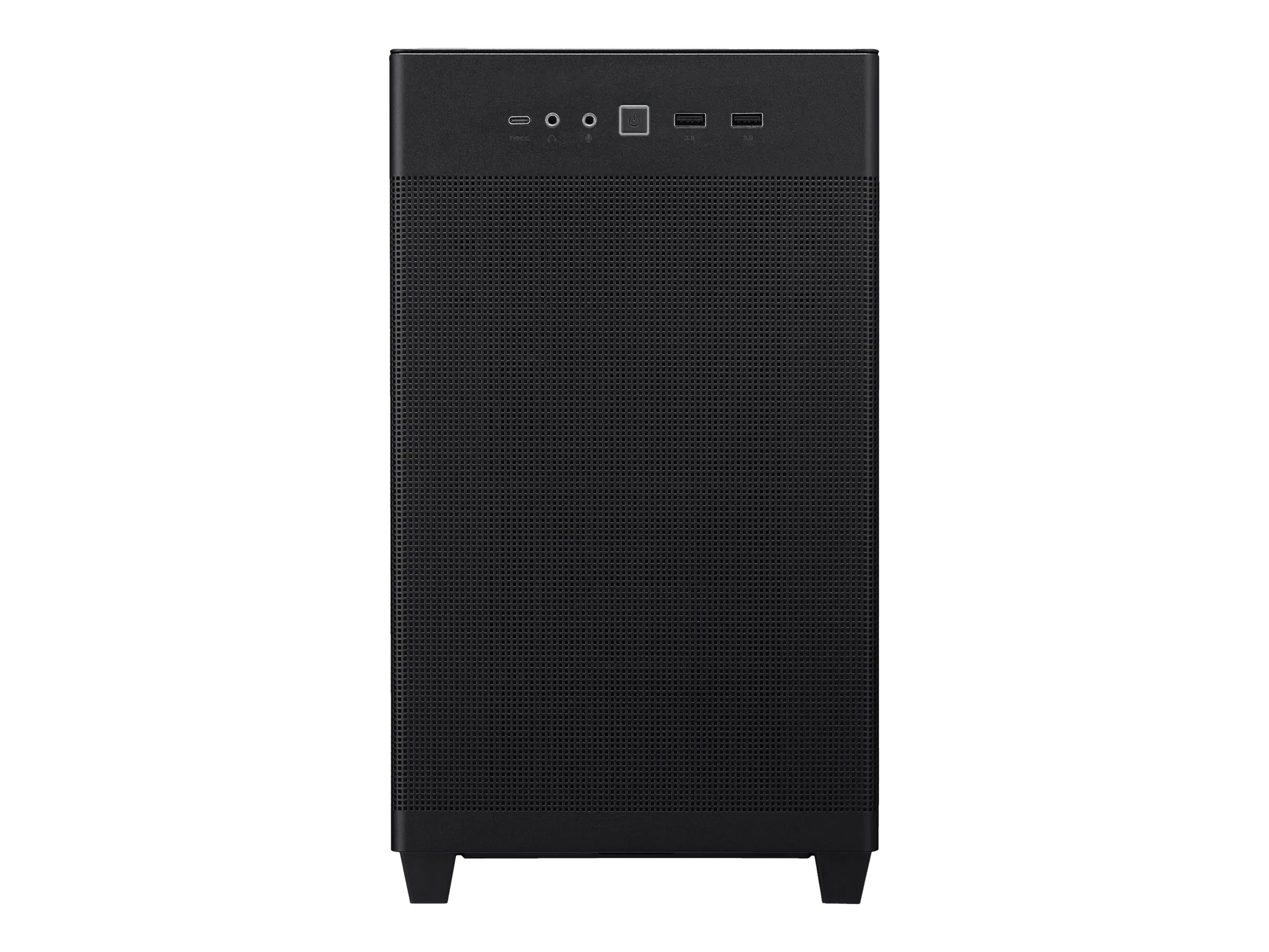 ASUS Prime AP201 - Kleiner Turm - micro ATX - Seitenteil mit Fenster (gehärtetes Glas) 90DC00G0-B39010